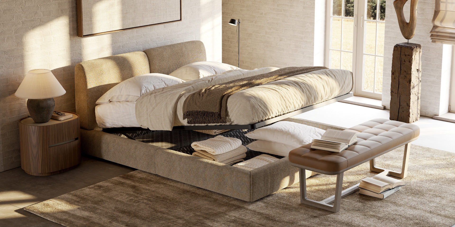 Margot Plus+ Storage Bedframe