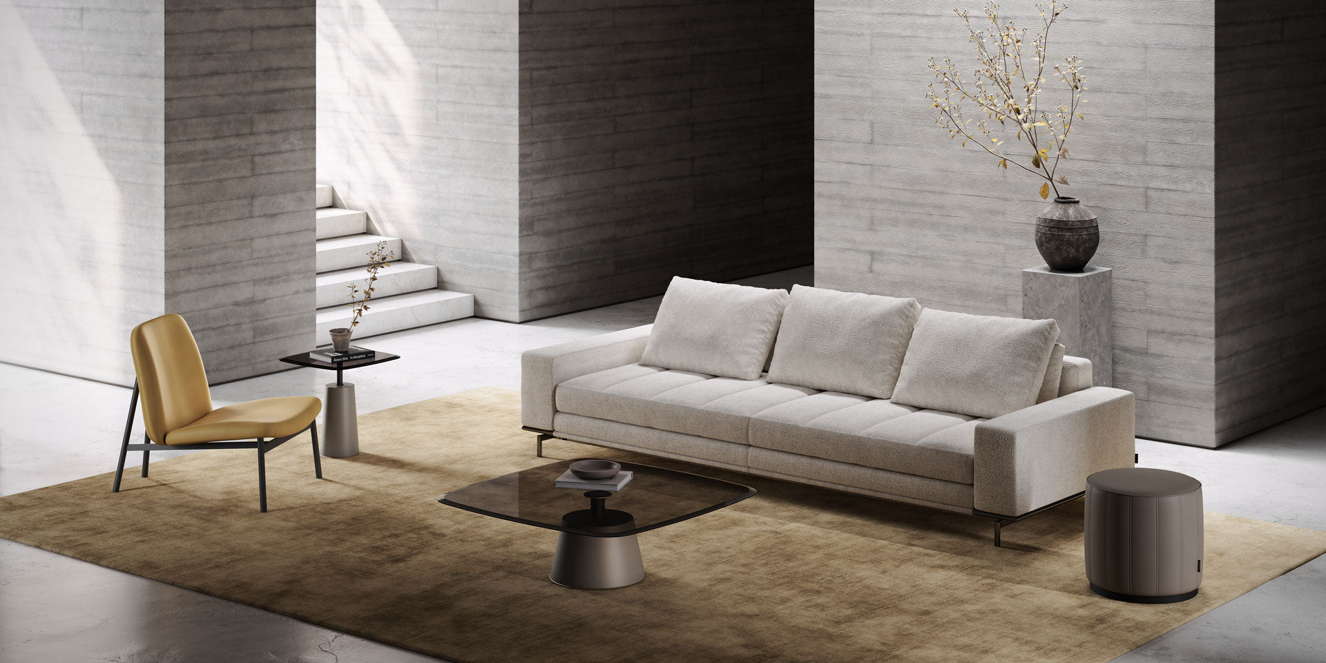 Parker 3-seater sofa